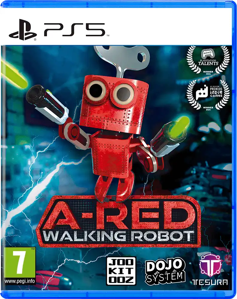 A-Red Walking Robot
